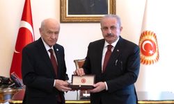 MHP Genel Başkanı Devlet Bahçeli TBMM Başkanı Şentop’tan Görevi Devraldı