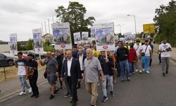 Germersheim'da yeni cami projesi engeline protesto yürüyüşü