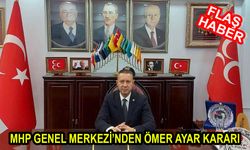 MHP Genel Merkezi’nden Ömer Ayar Kararı