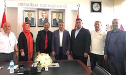 MHP Ortahisar İlçe Başkanı Akkoç’a İlk Ziyaret Çebi’den