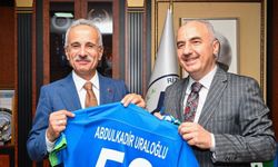 Ulaştırma ve Altyapı Bakanı Abdülkadir Uraloğlu Rize’de