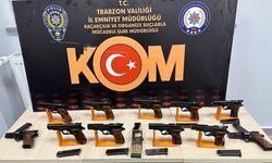 Trabzon Polisi Seyyar Cephanelik Ele Geçirdi