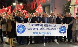 Türk Eğitim-Sen Trabzon’da Cumhuriyetin 100.Yılı Kutlaması Gerçekleştirdi