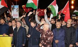 Trabzon Sivil İnsiyatif İsrail'in Gazze'ye düzenlediği saldırıları protesto etti
