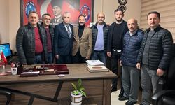 MHP Ortahisar İlçe Teşkilatı Türk Sağlık-Sen Trabzon Şubesini Ziyaret Etti.