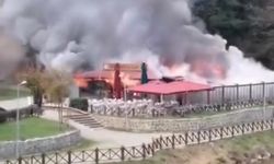 Trabzon Seragölü’nde Korkunç Yangın