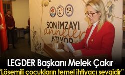 LEGDER Başkanı Melek Çakır, Lösemili Çocuklar Haftası’nda Açıklama Yaptı