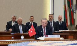 Cumhurbaşkanı Erdoğan, Ekonomik İşbirliği Teşkilatı Zirvesi için Özbekistan'da