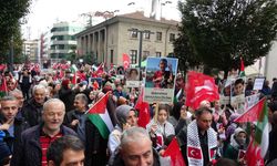Trabzon'da çocular Filistin için yürüdü!