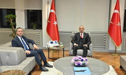 MHP Trabzon İl Başkanı Ömer Ayar Ulaştırma ve Altyapı Bakanı Uraloğlu’nu Ziyaret Etti