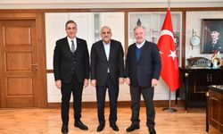 Başkan Üstün ve Azizoğlu’ndan Başkan Zorluoğlu’na Ziyaret