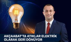 Akçaabat’ta Atıklar Elektrik Olarak Geri Dönüyor