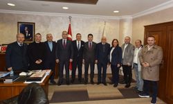 CHP Ortahisar Belediye Başkan adayı Kaya'dan TTSO'ya ziyaret