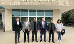 Trabzon heyeti, Mersin’de Model Fabrika ve Dış Ticaret İstihbarat Merkezi uygulamalarını inceledi