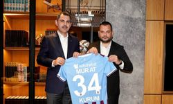Murat Kurum’dan Trabzonspor Kulübü Başkanı Ertuğrul Doğan’a Ziyaret