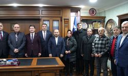 CHP Ortahisar Belediye Başkan adayı Kaya'dan TESOB’a ziyaret