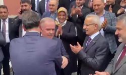 Bakan Uraloğlu,Sürmene Belediye Başkanı Rahmi Üstün ile Başkan Adayı Hüseyin Azizoğlu’nu Barıştırdı