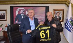 İstanbulspor Kulübü Başkanı Ecmel Faik Sarıalioğlu TFF Başkanı Olsun