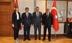 Trabzon Ticaret Borsası Heyetinden Başkan Genç’e Ziyaret
