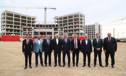 AK Parti heyetinden Trabzon Şehir Hastanesi inşaatında inceleme!