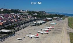 Trabzon Havalimanı Nisan Ayında Ful Çekti