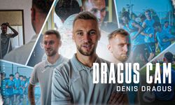 Yeni transfer Denis Dragus kampa katıldı.