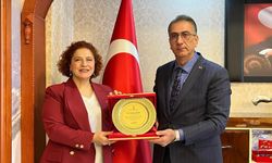 Türk Kızılay Doğu Karadeniz Bölge Kan Merkezi’nden Başkan Azizoğlu’na Plaket