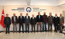 KTÜ Rektörü Prof. Dr. Hamdullah Çuvalcı’ya Anlamlı Ziyaret