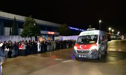 İstanbul’da şehit olan polis memuru Ogün Yürümez’in naaşı, Trabzon’a getirildi