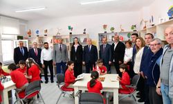Gölçayır İlkokulu’nda “Şampiyon Melekler” Adına Anlamlı Kütüphane Açılışı