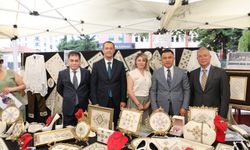 BAŞKAN EKİM, HALK EĞİTİM MERKEZİ YIL SONU SERGİSİ’NDE