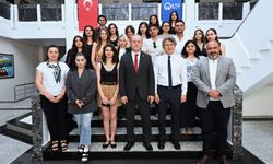 Tiflis Yunus Emre Enstitüsü Öğrencilerinden KTÜ Rektörüne Ziyaret