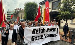 Trabzon'da "Refah açılsın Gazze yaşasın" sesleri yankılandı...