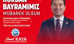 AHMET KAYA - KURBAN BAYRAMI TEBRİĞİ