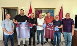 KTFF yöneticileri Hüseyin Duvarcı ve Hüseyin Ekmekçi’den Trabzonspor’a ziyaret