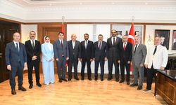 BAE Büyükelçisi Dhaheri'yi ağırlayan Başkan Genç:  "İKİ ÜLKE ARASINDAKİ İŞ BİRLİĞİNİ ÇOK ÖNEMSİYORUZ"