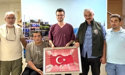 Gazilerden Dr. Mustafa Çankaya’ya anlamlı hediye