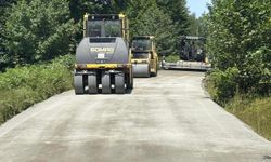 Karadağ Grup Yolunda Toprak Yol Tarih Oluyor