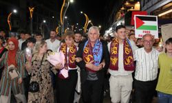 Of'ta Mattia Ahmet Minguzzi için anlamlı yürüyüş