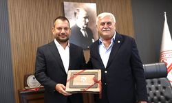 Ertuğrul Doğan’dan Sebat Gençlik Spor Başkanı Atalay Armutçu’ya Ziyaret