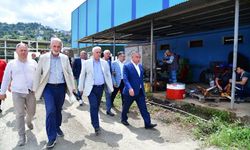 Sürmene Gemi Tersanelerinde İnceleme