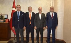 Başkanlar projeleri görüştü