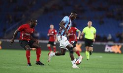 Trabzon'da puanlar paylaşıldı Trabzonspor-Gaziantepspor 1-1