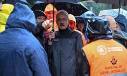 Bakanlar Uraloğlu ile Bak Rize'de incelemede bulundu