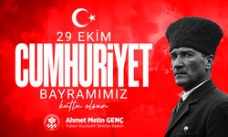 29 EKİM CUMHURİYET BAYRAMI BAŞKAN TEBRİK MESAJI