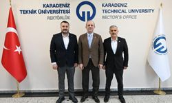 Öz Sağlık-İş Sendikası Trabzon 2 No’lu Şube Başkanı'ndan Rektör Prof. Dr. Çuvalcı’ya Ziyaret