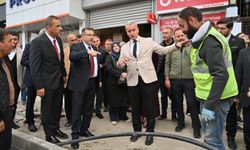 BAŞKAN GENÇ, ÇALIŞMALARI YERİNDE İNCELEMEYİ SÜRDÜRÜYOR