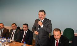 BAŞKAN GENÇ VAKFIKEBİR'DE MUHTARLARLA BULUŞTU