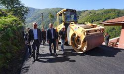 AKÇAABAT BELEDİYESİ SAHADA ARALIKSIZ ÇALIŞIYOR