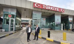 Başkan Çelebi, Sarp Sınır Kapısında incelemelerde bulundu